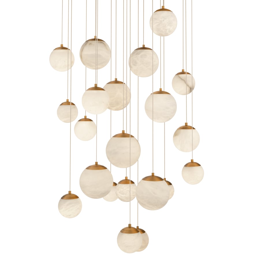 Pisces 21-Light 26" Wide LED Multi-Light Pendant