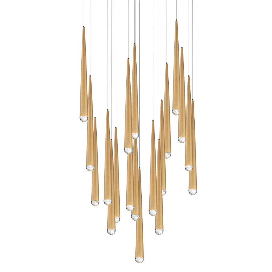 Cascade 26" Wide LED Suspended Chandelier