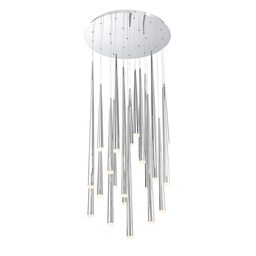 Cascade 21-Light 26" Wide LED Crystal Multi Chandelier