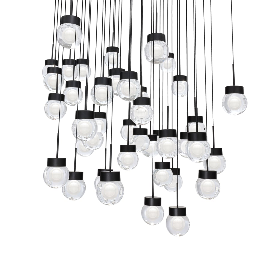 Double Bubble 41-Light 28" Wide LED Suspension Multi