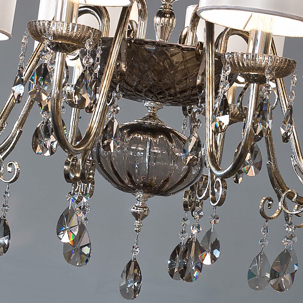 Modern Murano Glass Chandelier