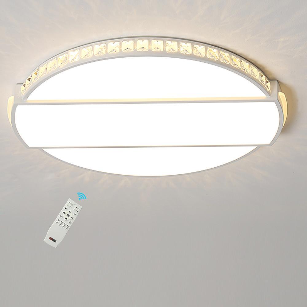Circle Rectangular Flush Mount Light Fixtures Single