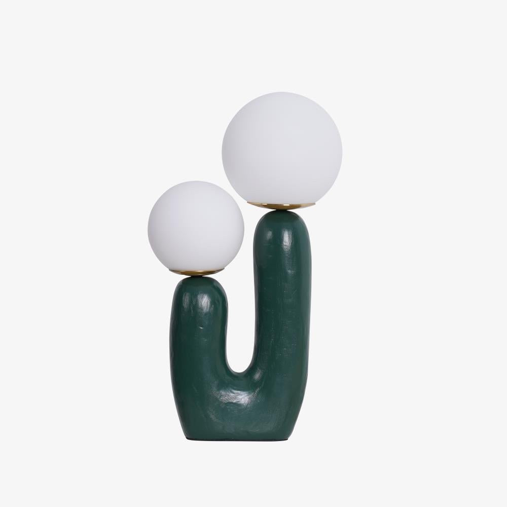 Oo Textured Resin Table Lamp