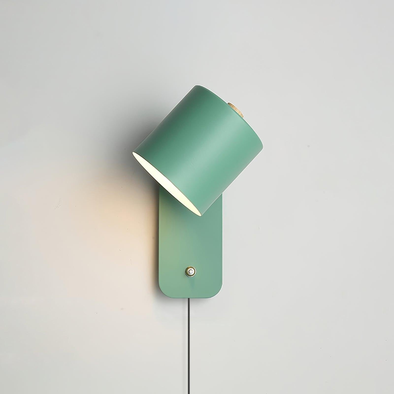 Orbit Plug-in Rotating Wall Lamp