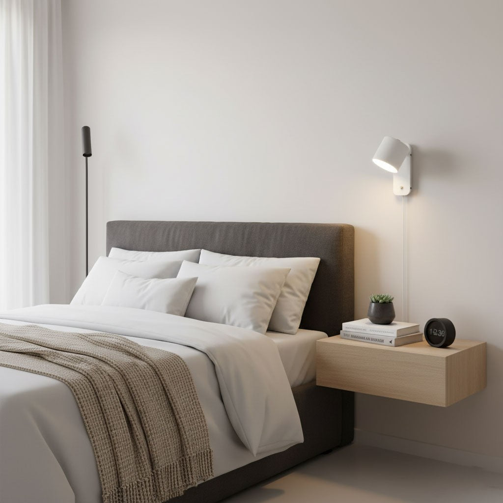 Orbit Plug-in Rotating Wall Lamp