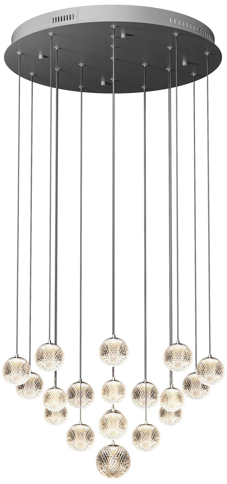 PageOne Lighting Meissa 29.5-Inch LED Height Chandelier