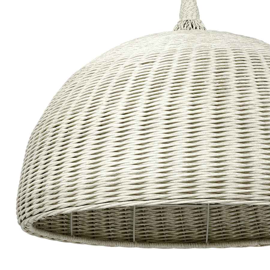 Palecek Wisteria 3-Light 44" Wide Outdoor Pendant