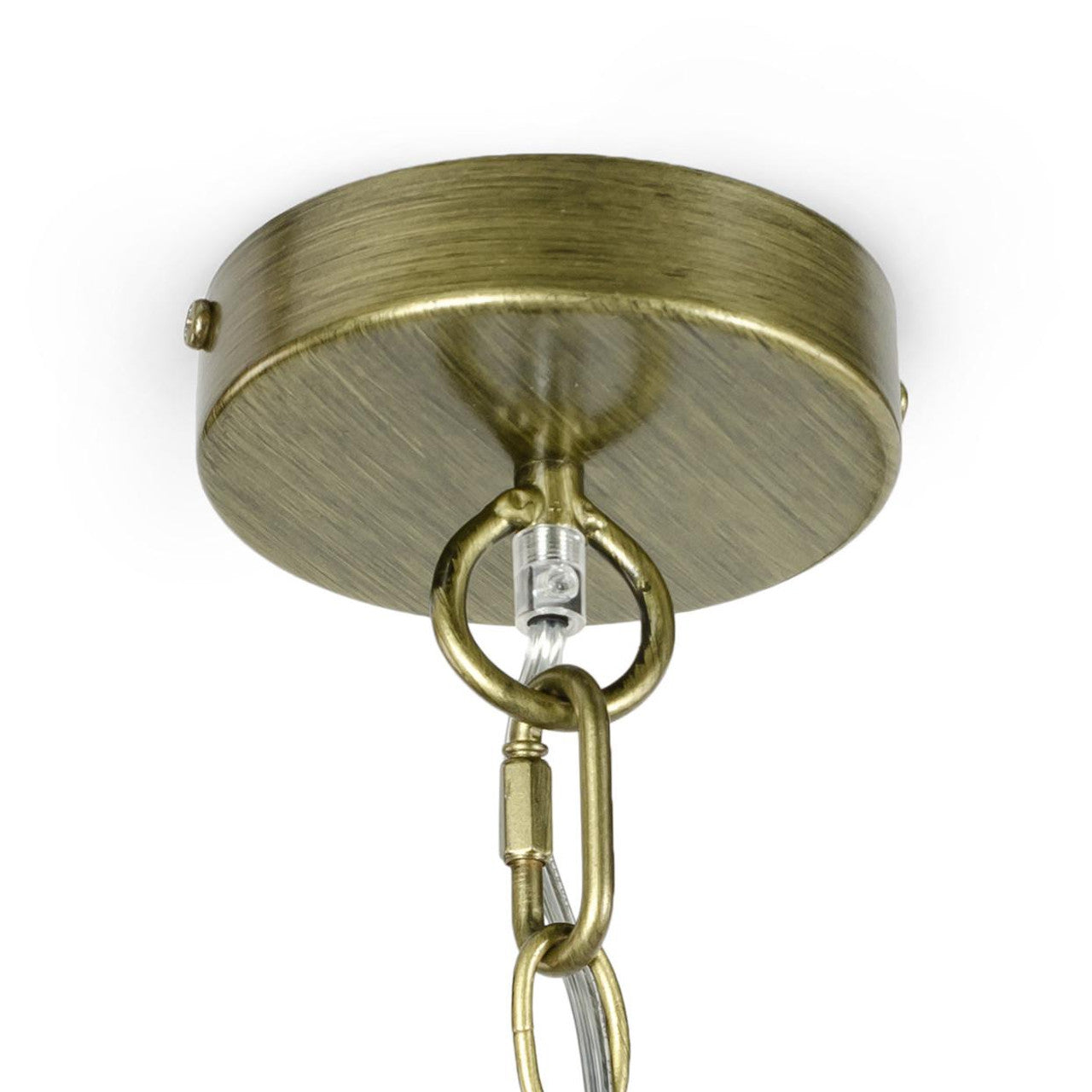 Grid Pendant, 6-Light, Long Height, Vintage Platinum