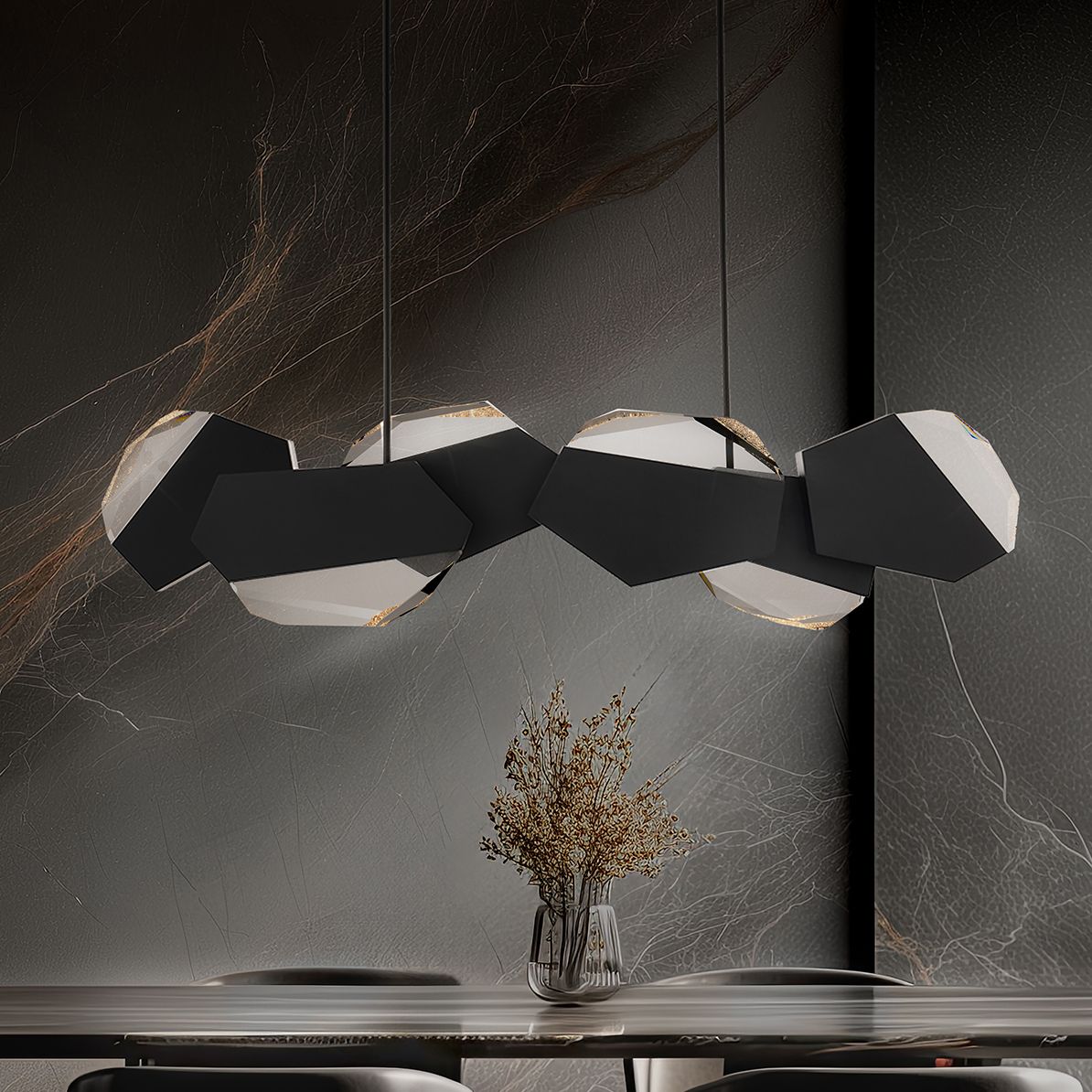 Palisade 11.75"H X 6-Light Linear Pendant