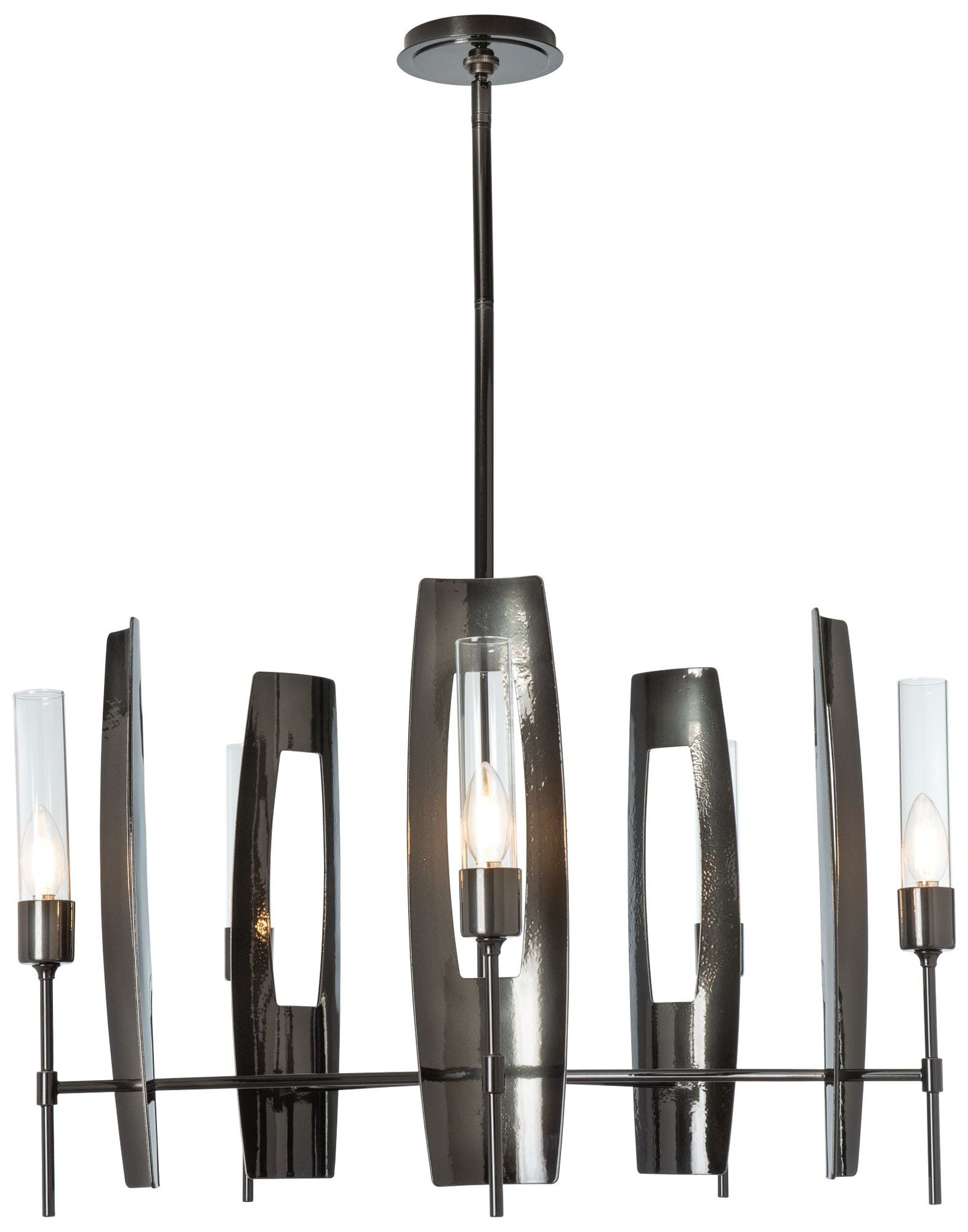 Passage 5-Light Ink Circular Chandelier