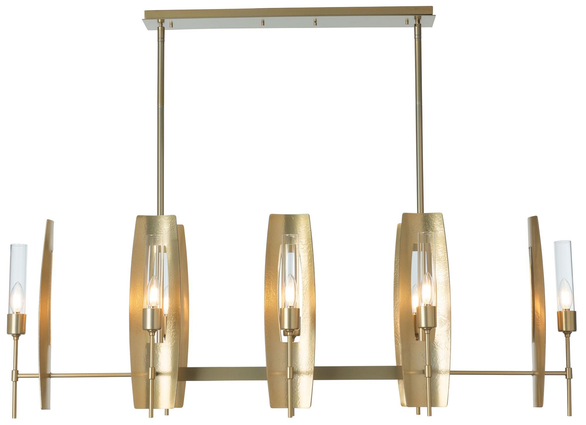 Passage 8-Light Brass Chandelier