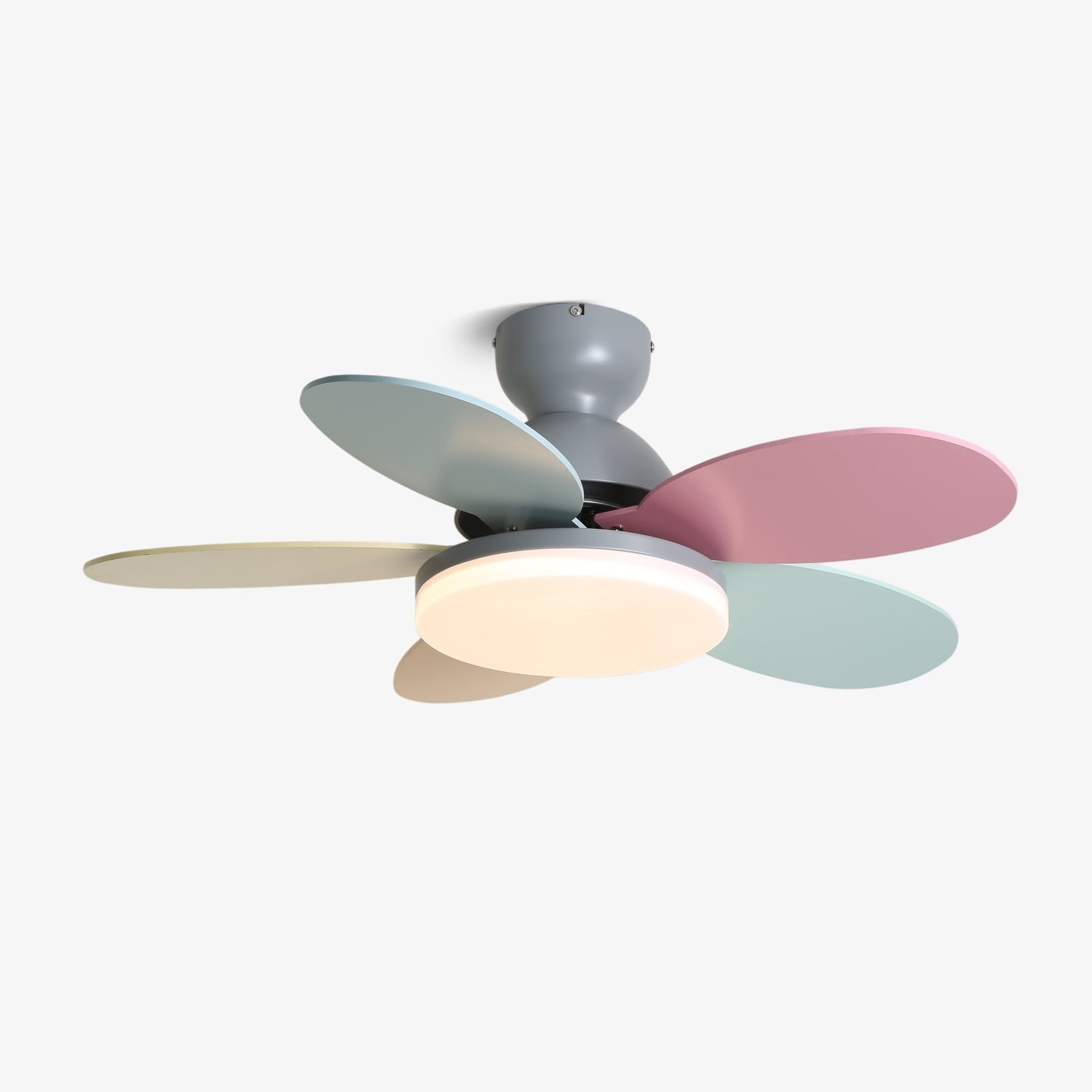 Petalo Wood Blade Ceiling Fan Light