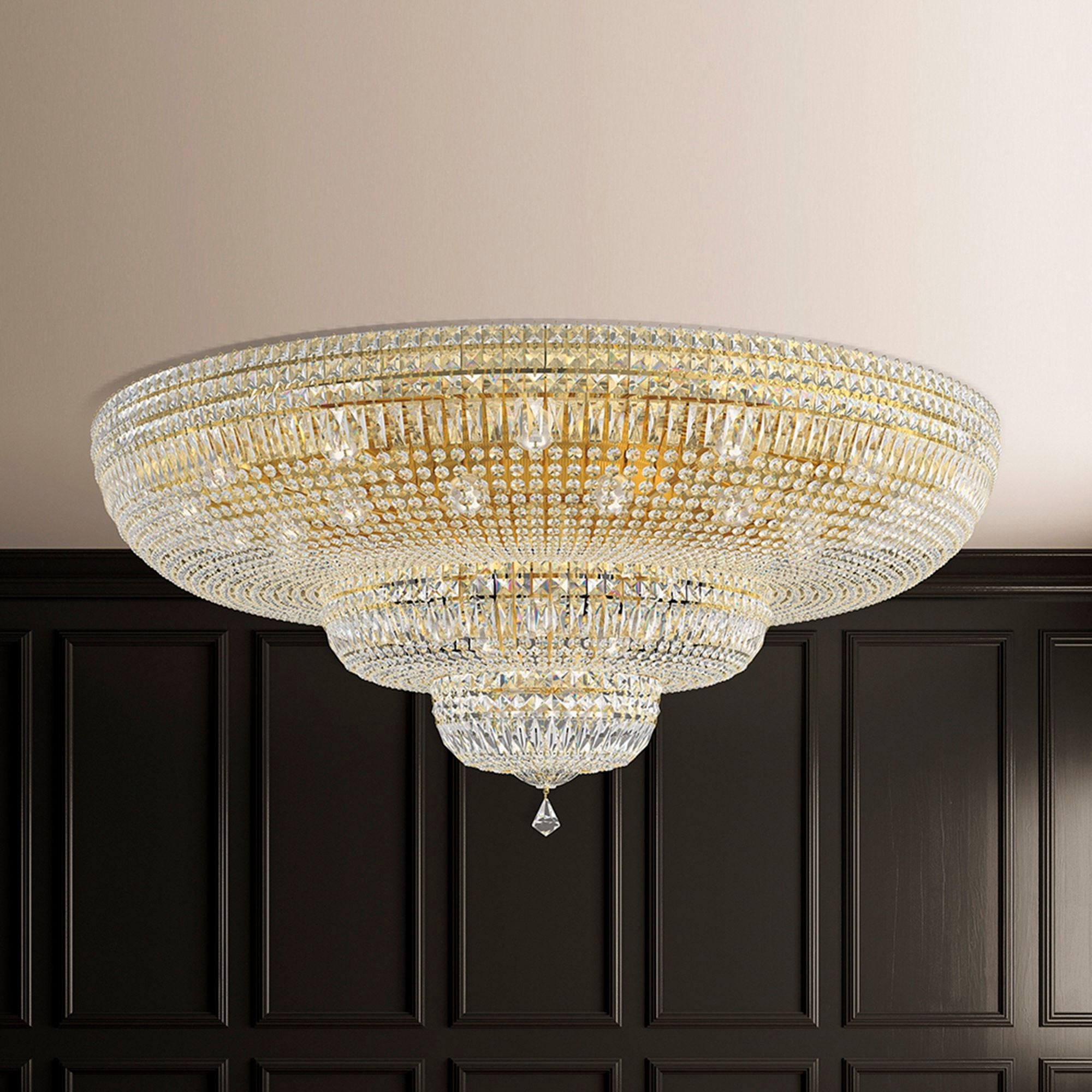 Petit Crystal Deluxe 12"H X 13-Light Chandelier