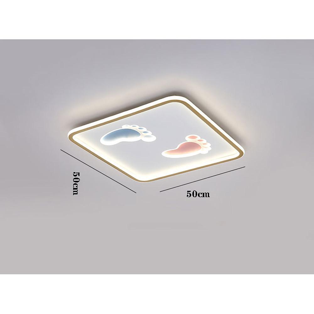 Feet Image Novelty Nordic Metal LED Flush Pendant Light