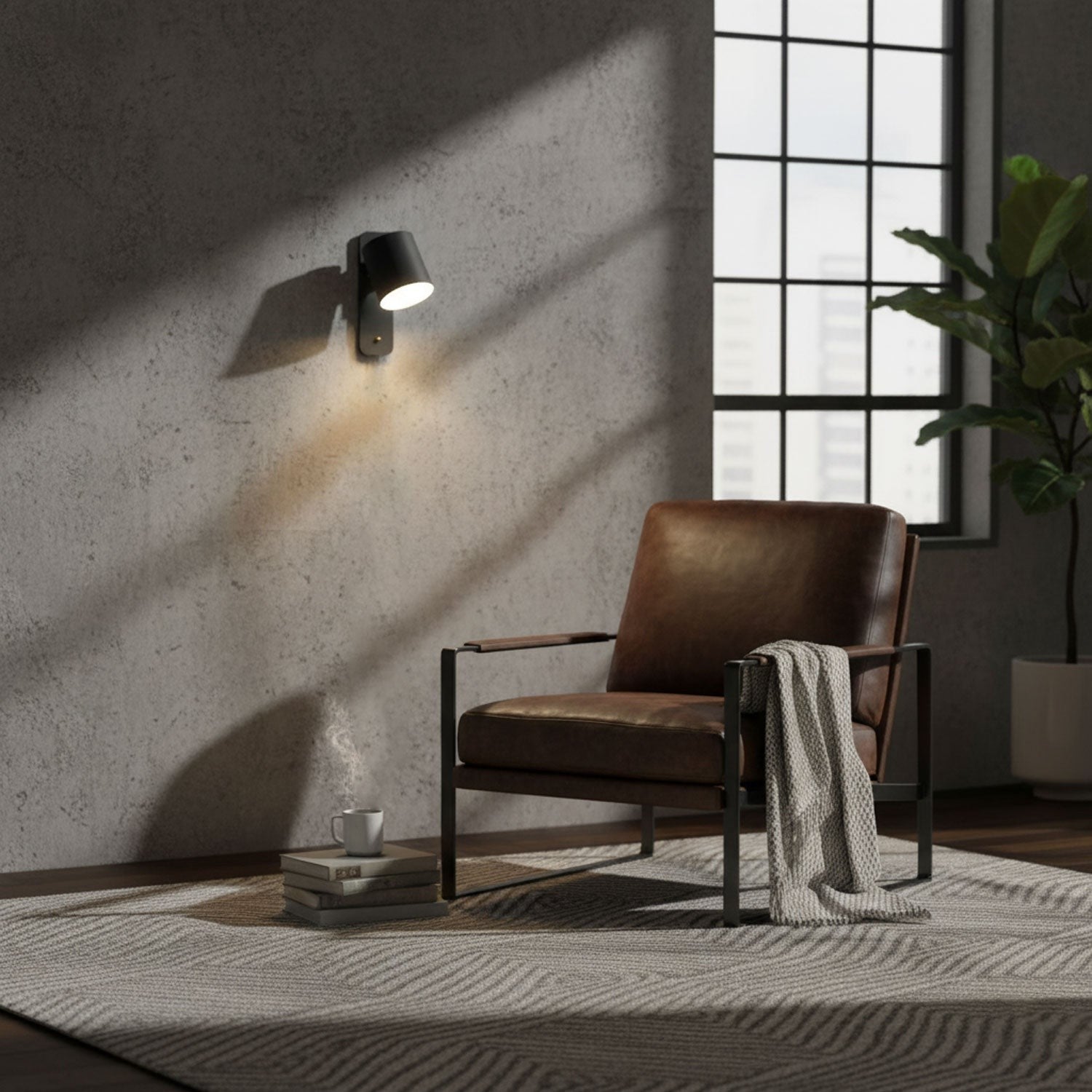 Pivot Cylinder Wall Light
