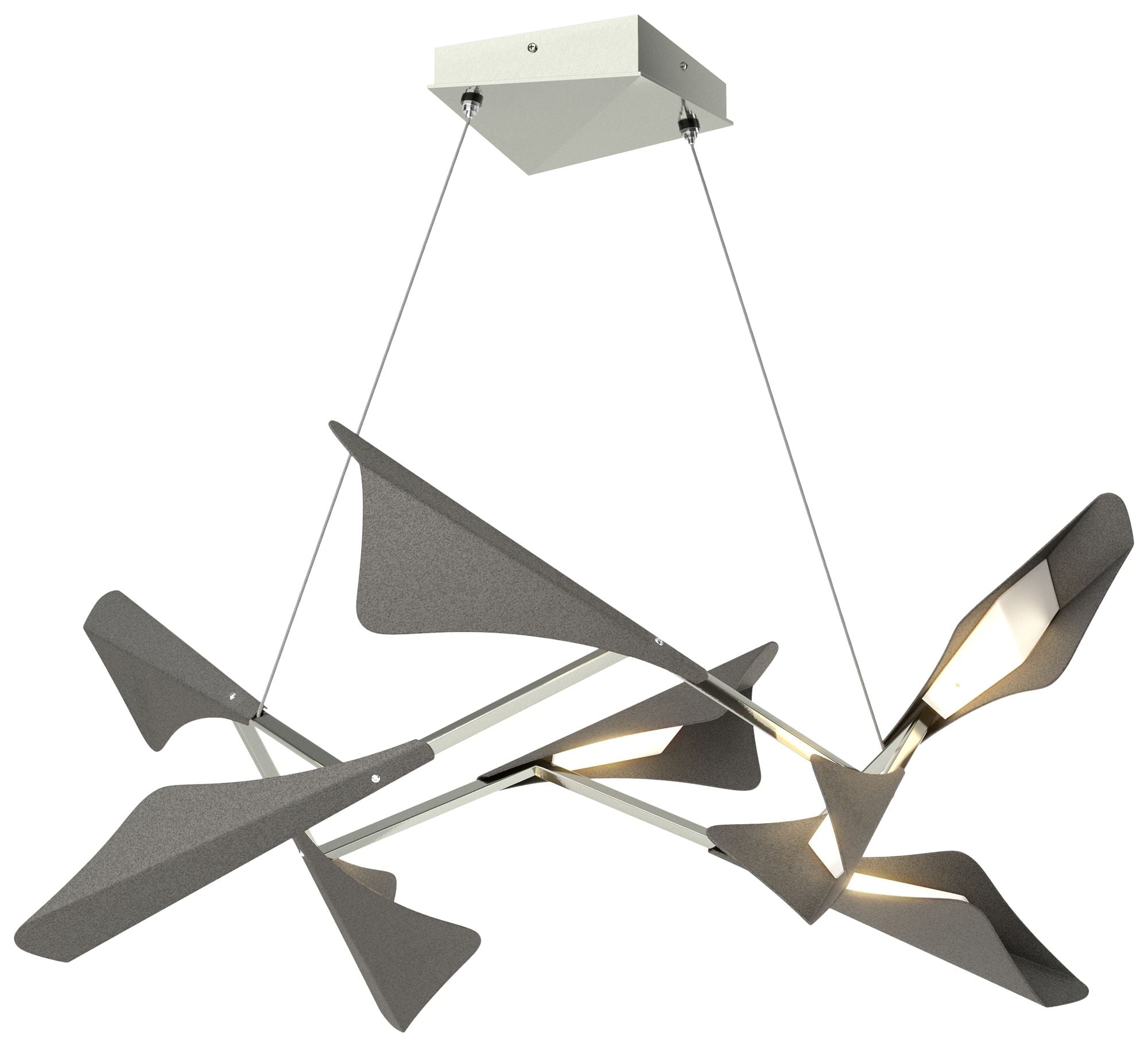iron pendant light shown as a main product image for dining areas