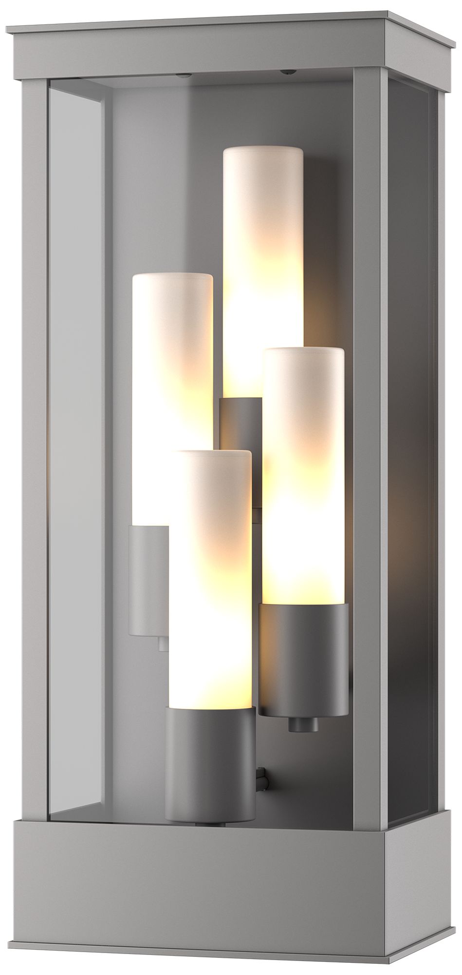Portico Large Outdoor Sconce Steel Finish
