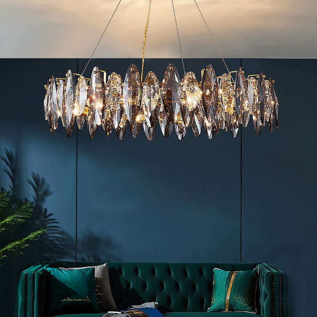 Postmodern Personality Crystal Chandelier with LED