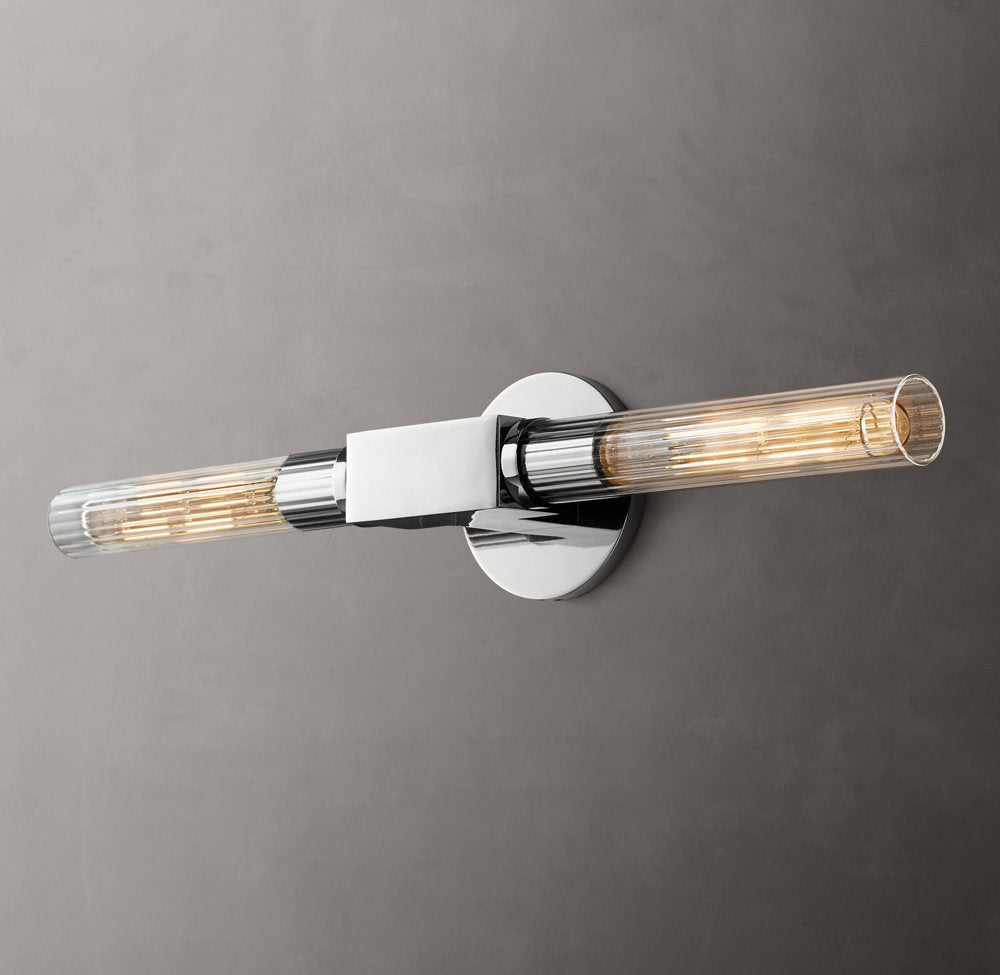 Cannele Linear Wall Light, Bathroom Wall Sconce, detail 24