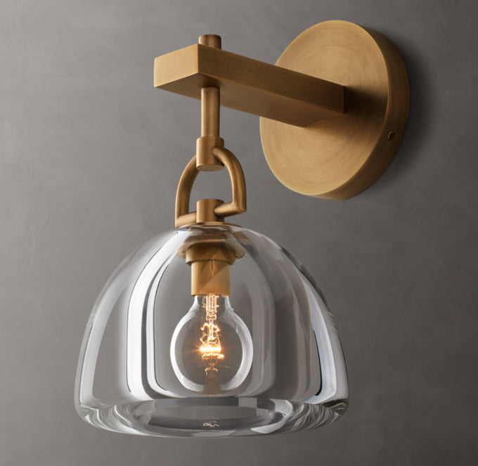 Botanist Dome Wall Light, Bedroom Wall Sconce, detail 16
