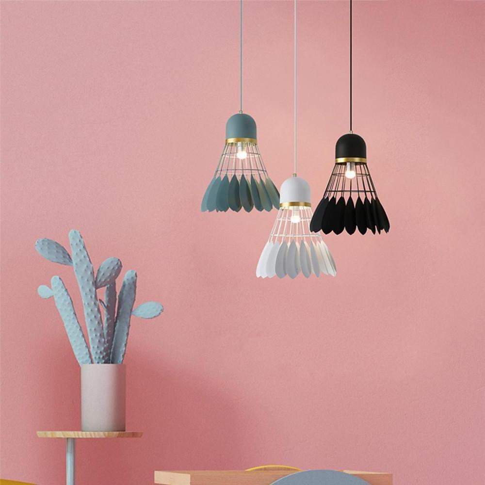 1 Bulb Industrial Pendant Lamp Metal Mini Geometrical detail view 10