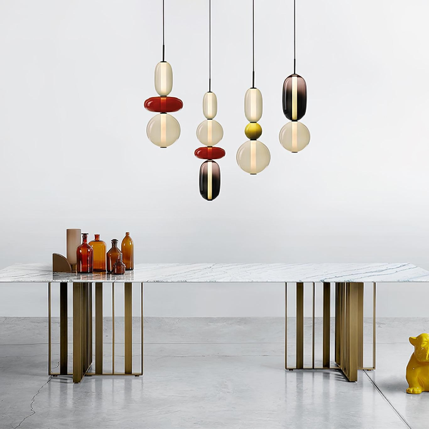 Rainfall Glass Pendant Light