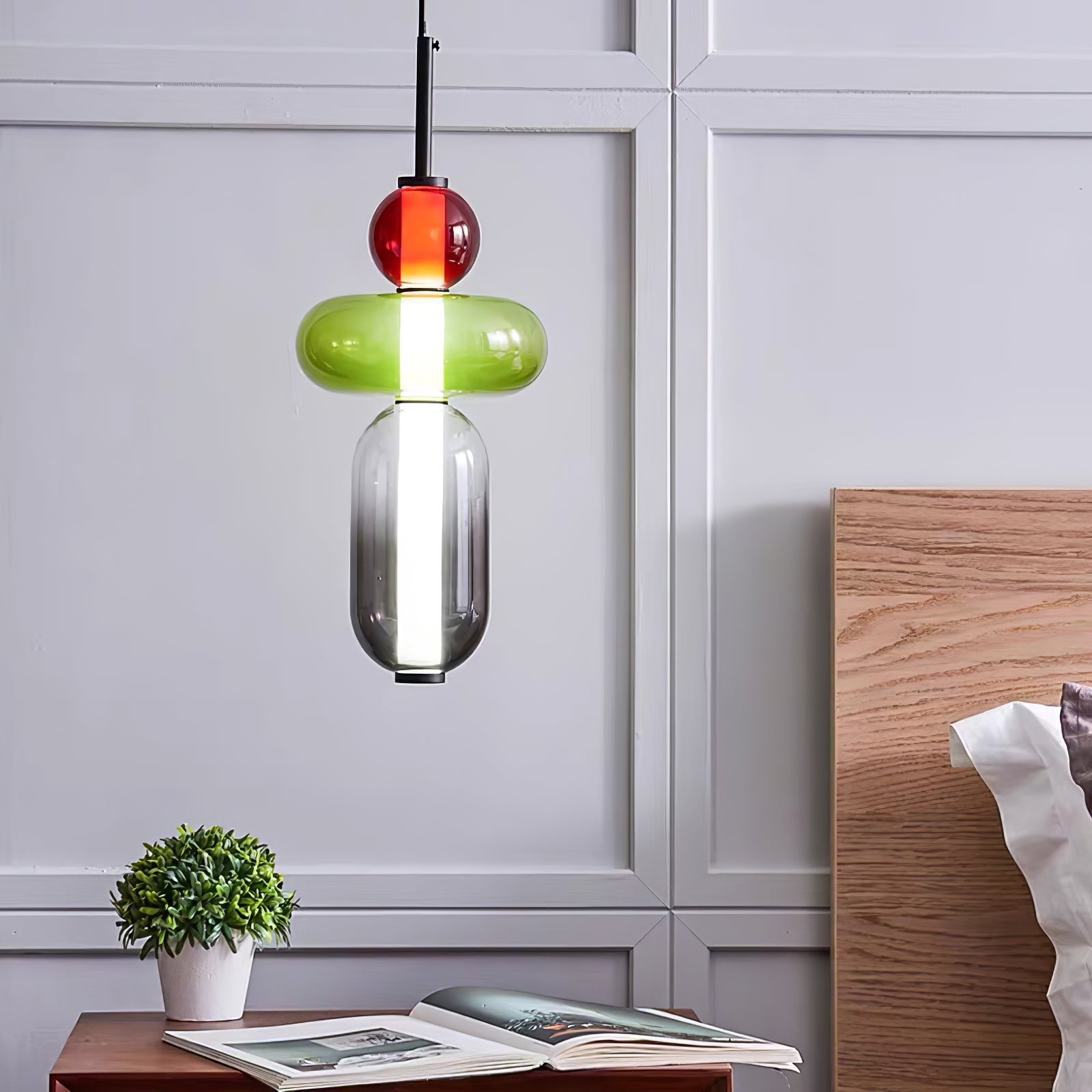 Rainfall Glass Pendant Light