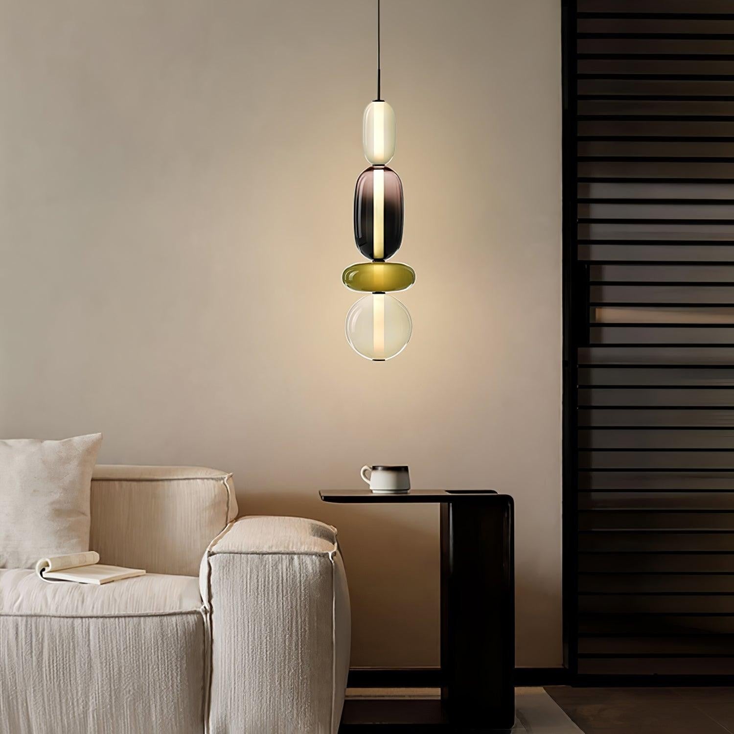 Rainfall Glass Pendant Light