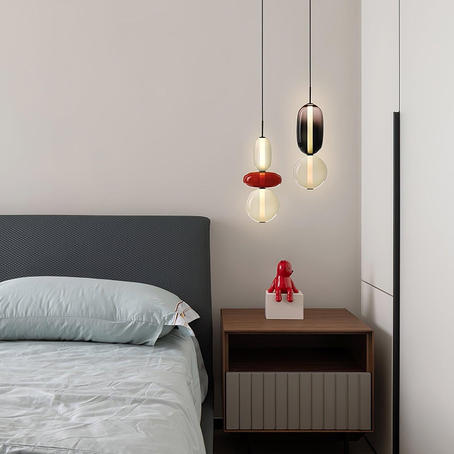 Rainfall Glass Pendant Light