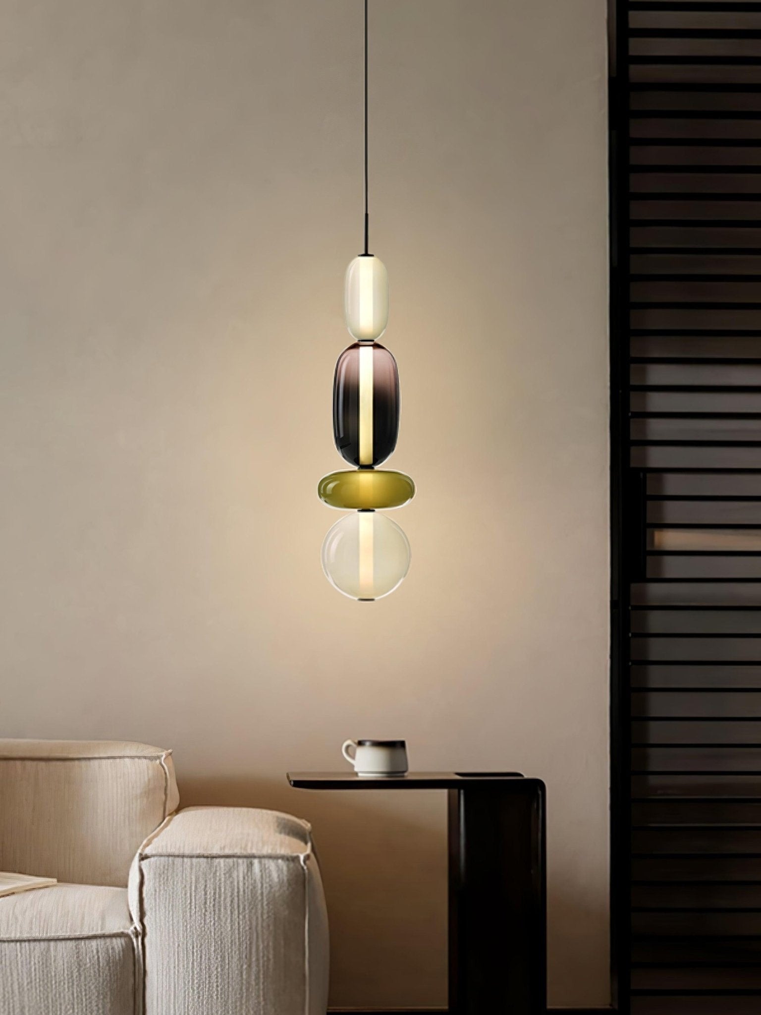 Rainfall Glass Pendant Light