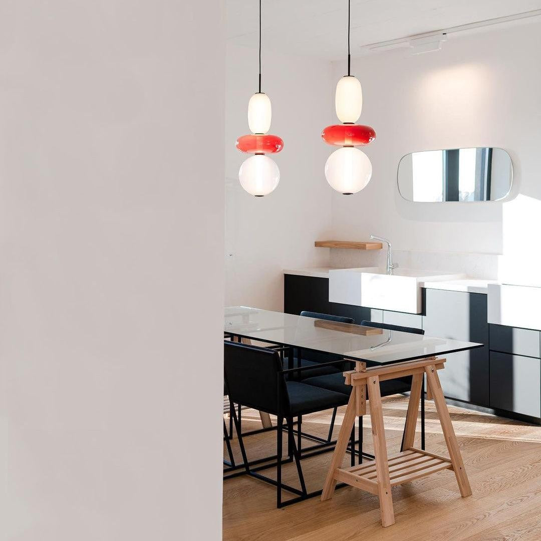 Rainfall Glass Pendant Light
