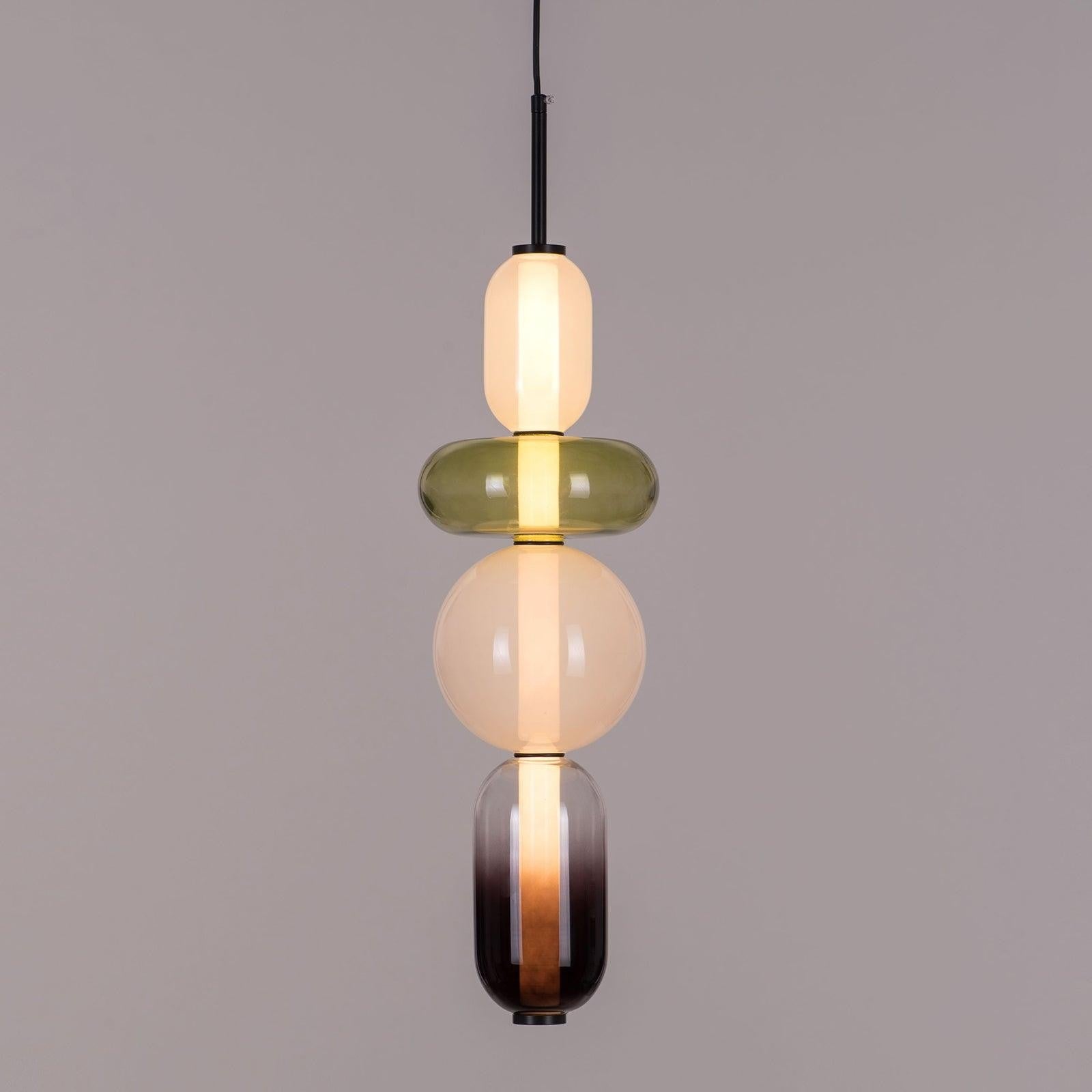 Rainfall Glass Pendant Light