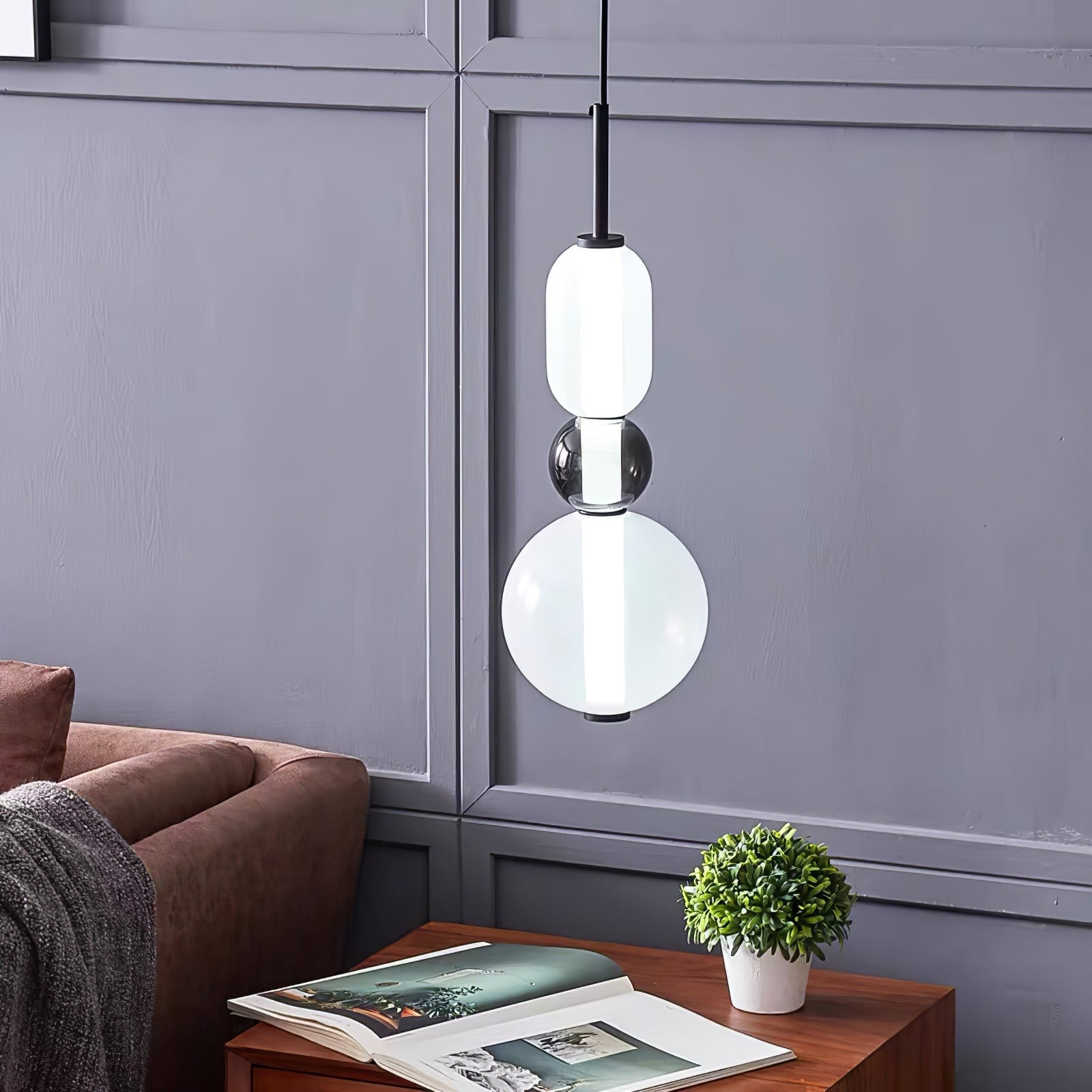 Rainfall Glass Pendant Light