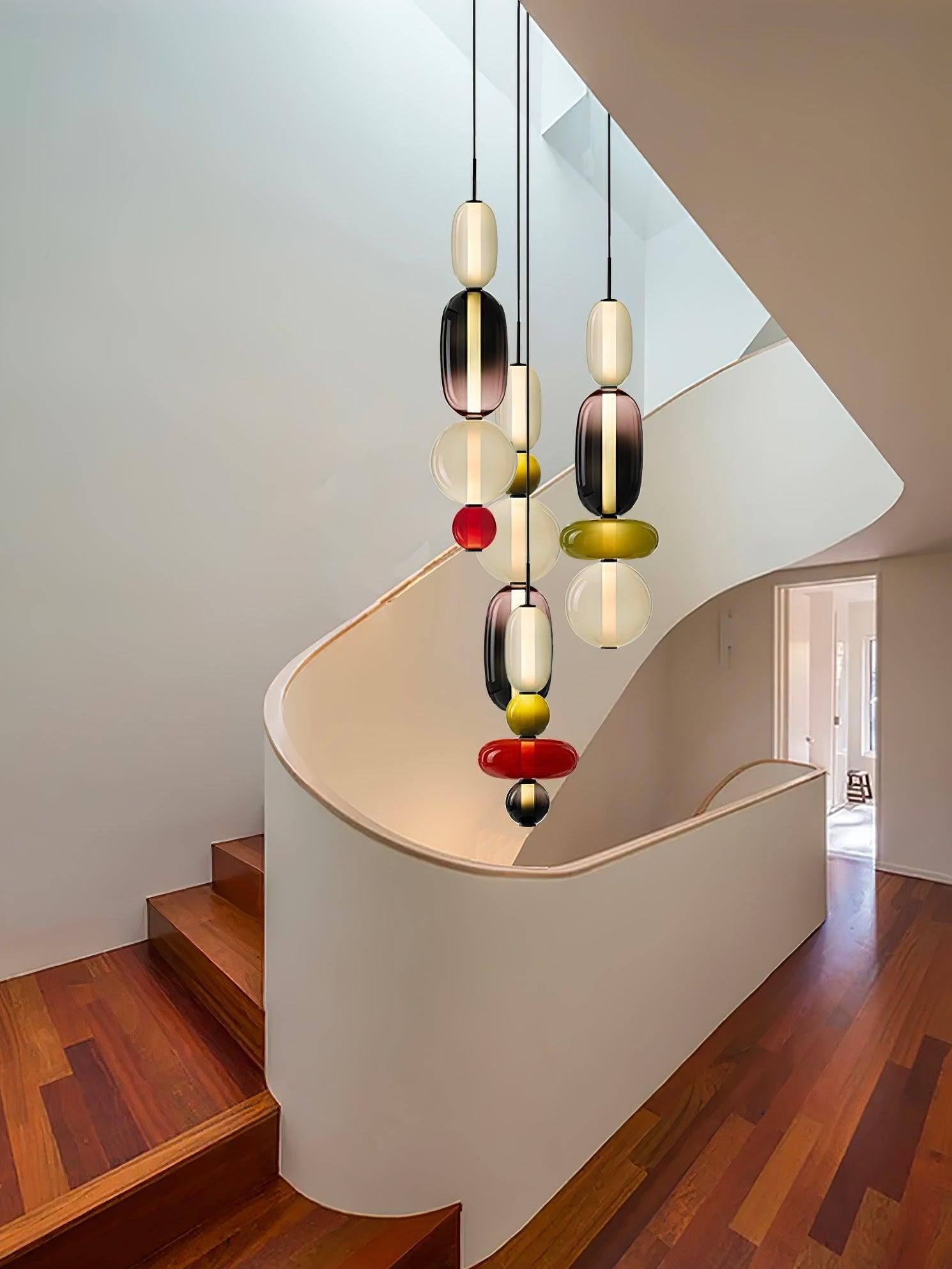 Rainfall Glass Pendant Light