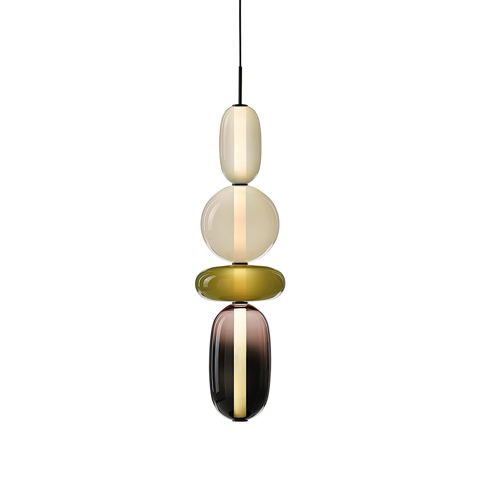 Rainfall Glass Pendant Light
