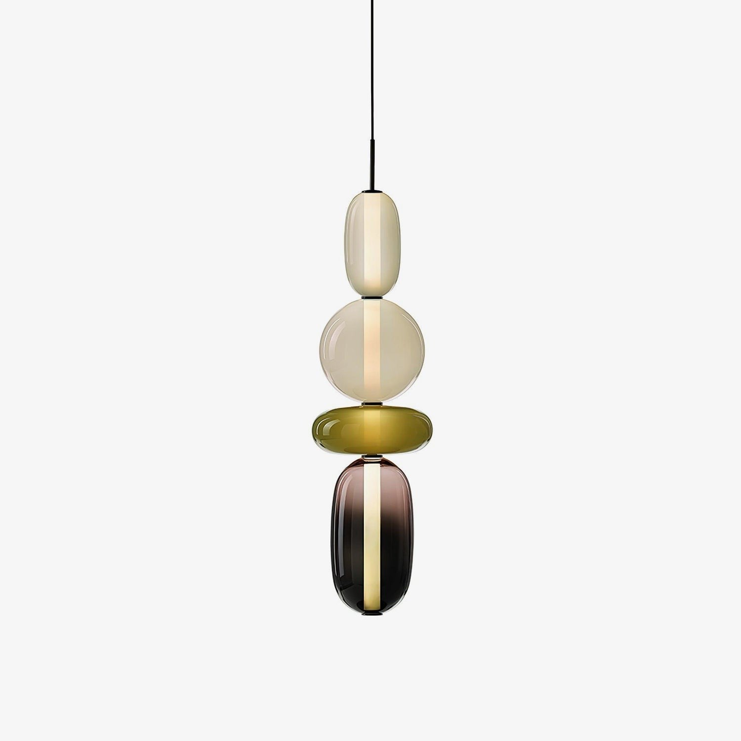 Rainfall Glass Pendant Light
