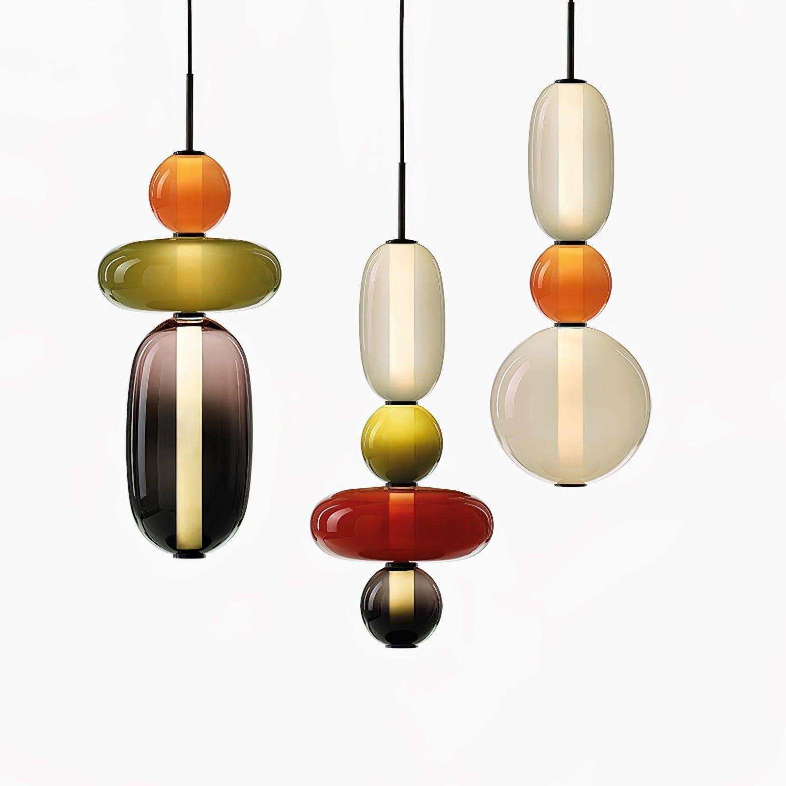 Rainfall Glass Pendant Light