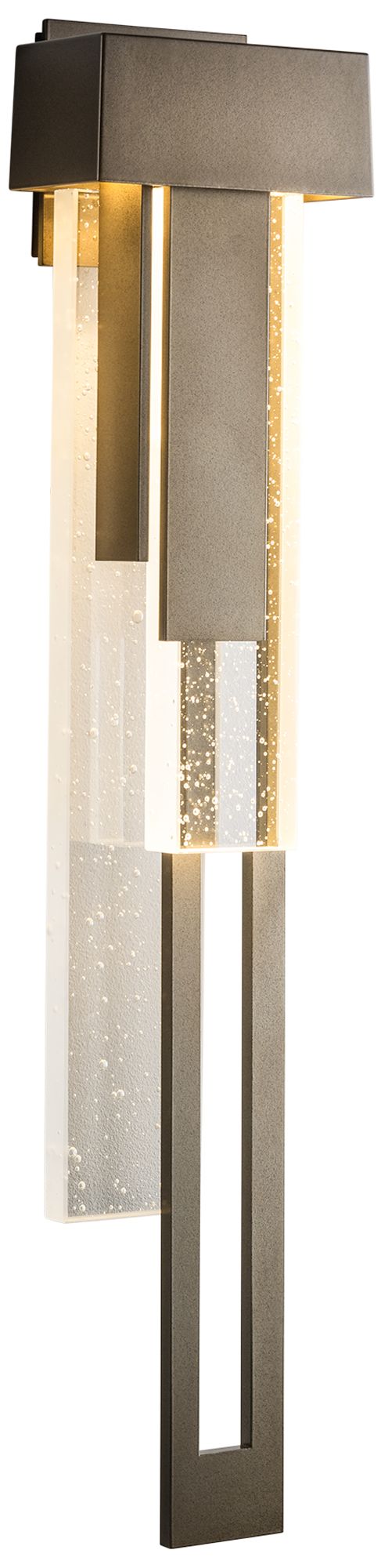 Rainfall Large LED Outdoor Sconce Smoke