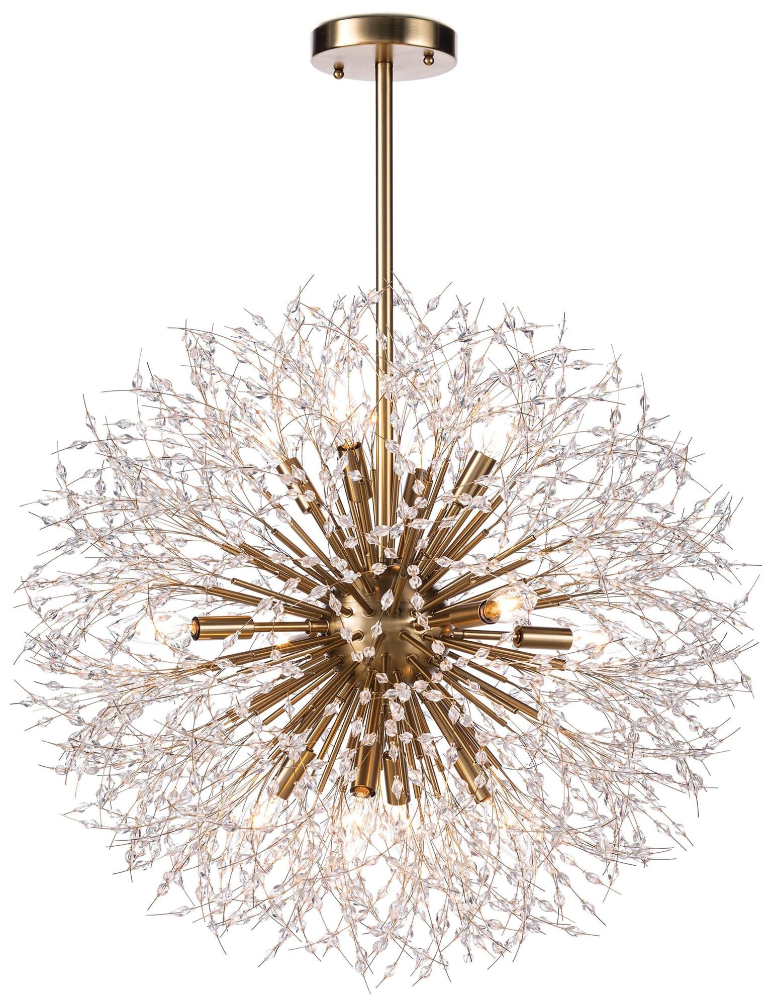 Chiffon Chandelier Large 35.75 Height
