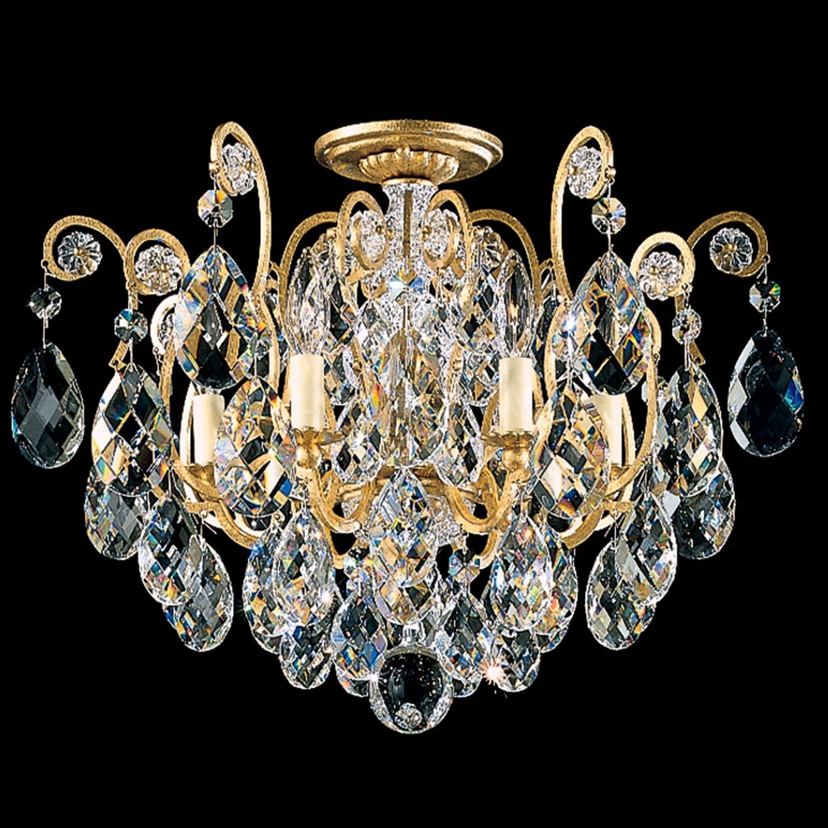 crystal chandelier shown as a main product image for foyers