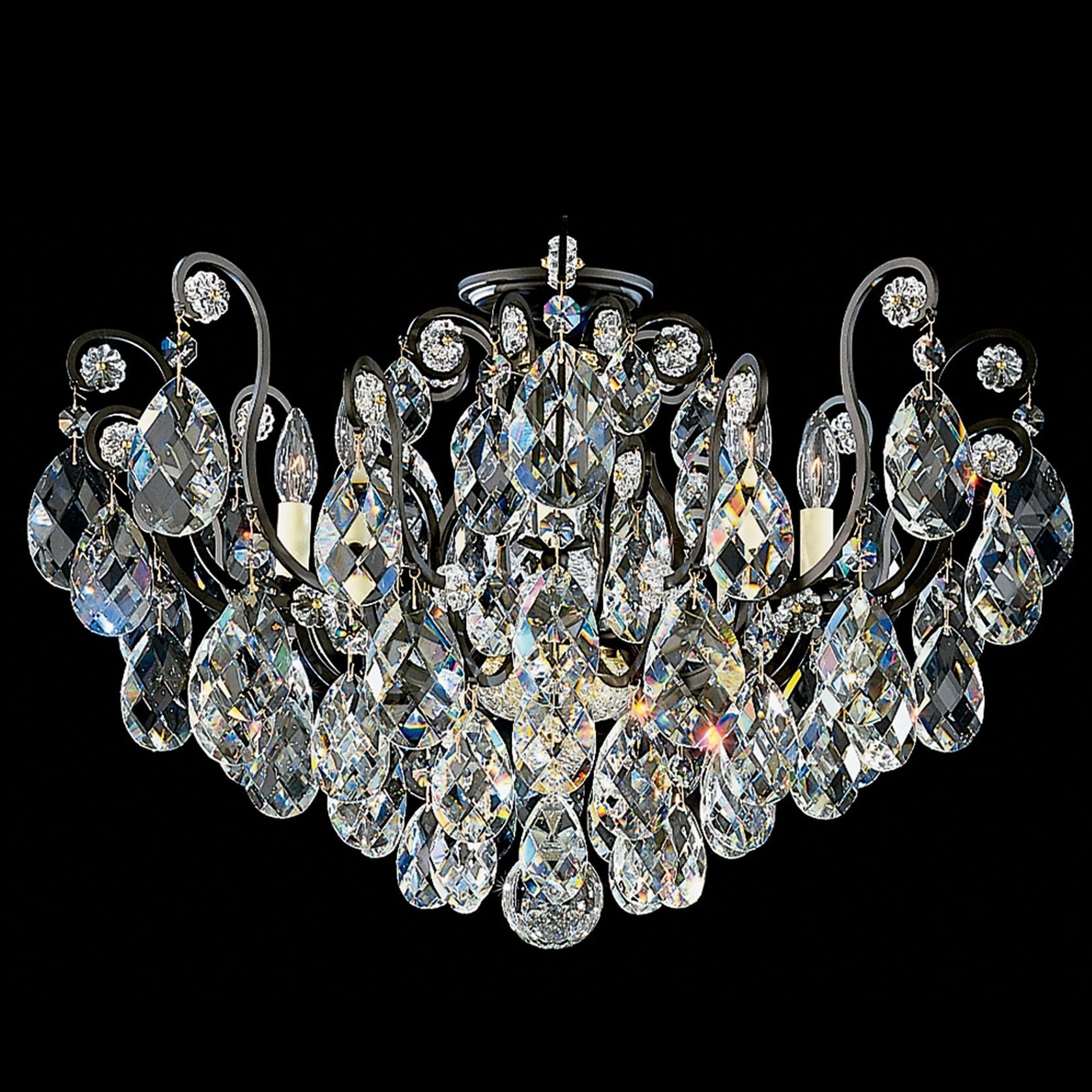 Renaissance 18"H X 6-Light Crystal Chandelier