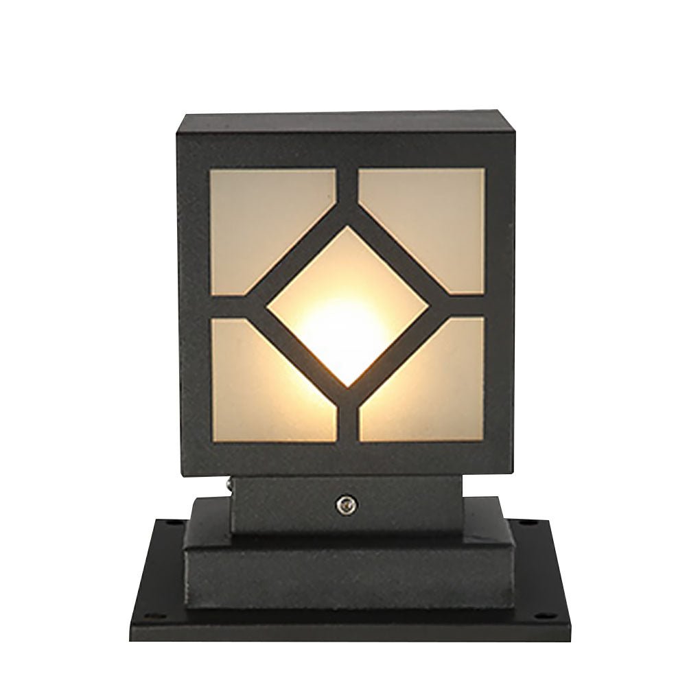 Retro European Square Exterior Waterproof LED Garden Light Solar Landscape Decorative Lamp, Outdoor Wall Light, detail 10