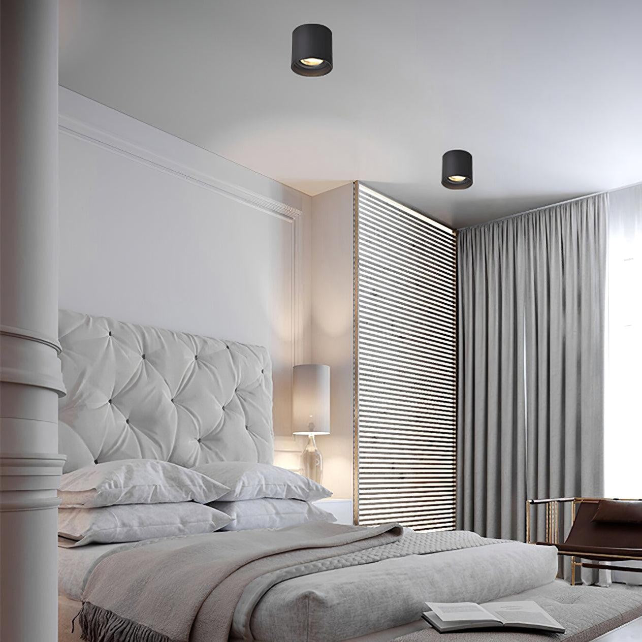 Ridge Edge Flush Ceiling Light