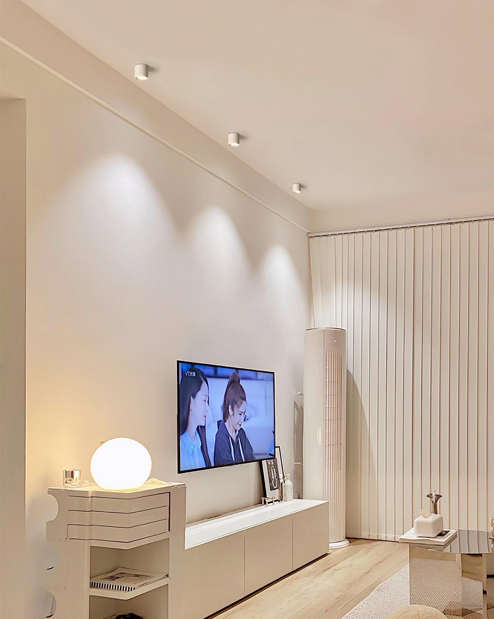Ridge Edge Flush Ceiling Light