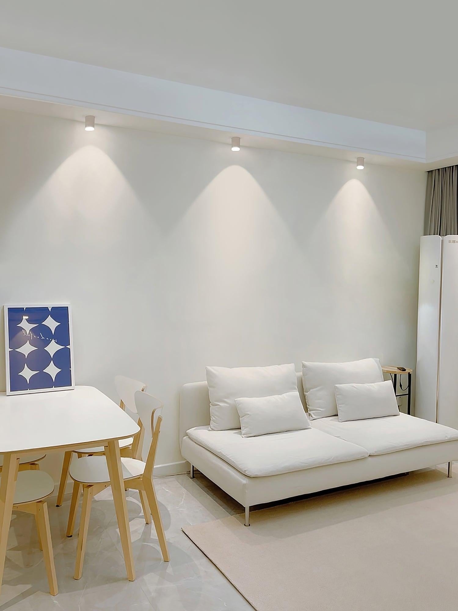 Ridge Edge Flush Ceiling Light