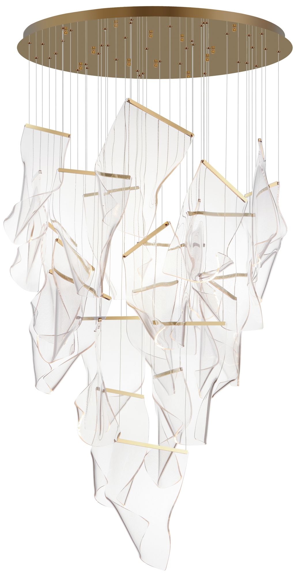 Rinkle 24-Light LED Chandelier