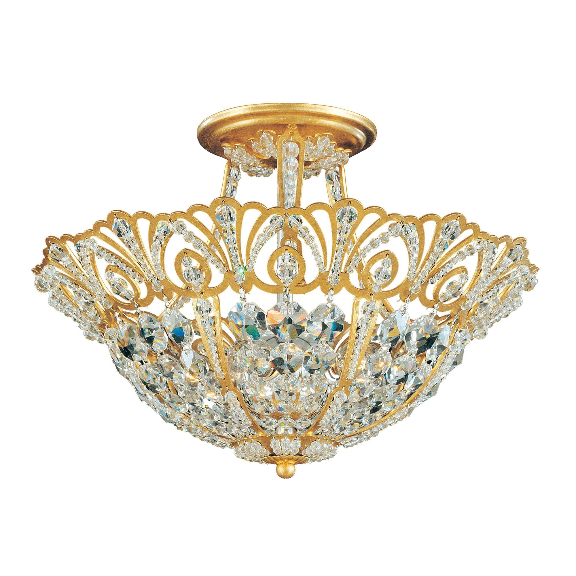 Rivendell 10.5"H X 5-Light Crystal Chandelier