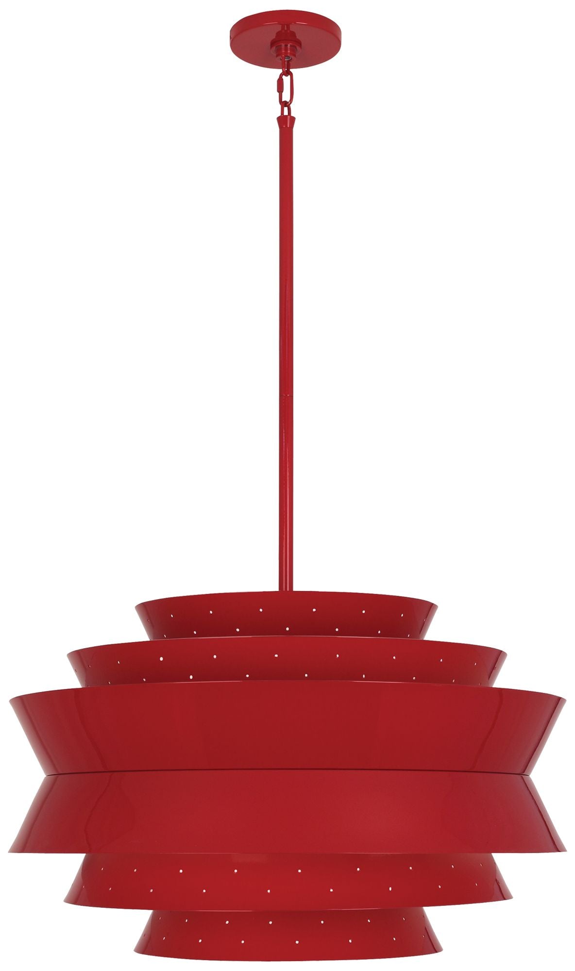 Pierce 23" Perforated Chandelier