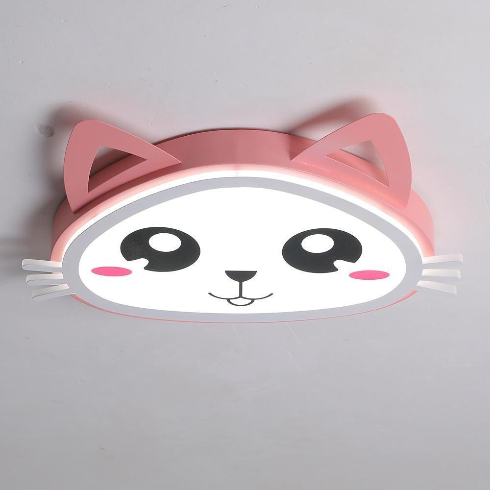 Kitten Bedroom Flush Mount Lighting LED Baby Kids