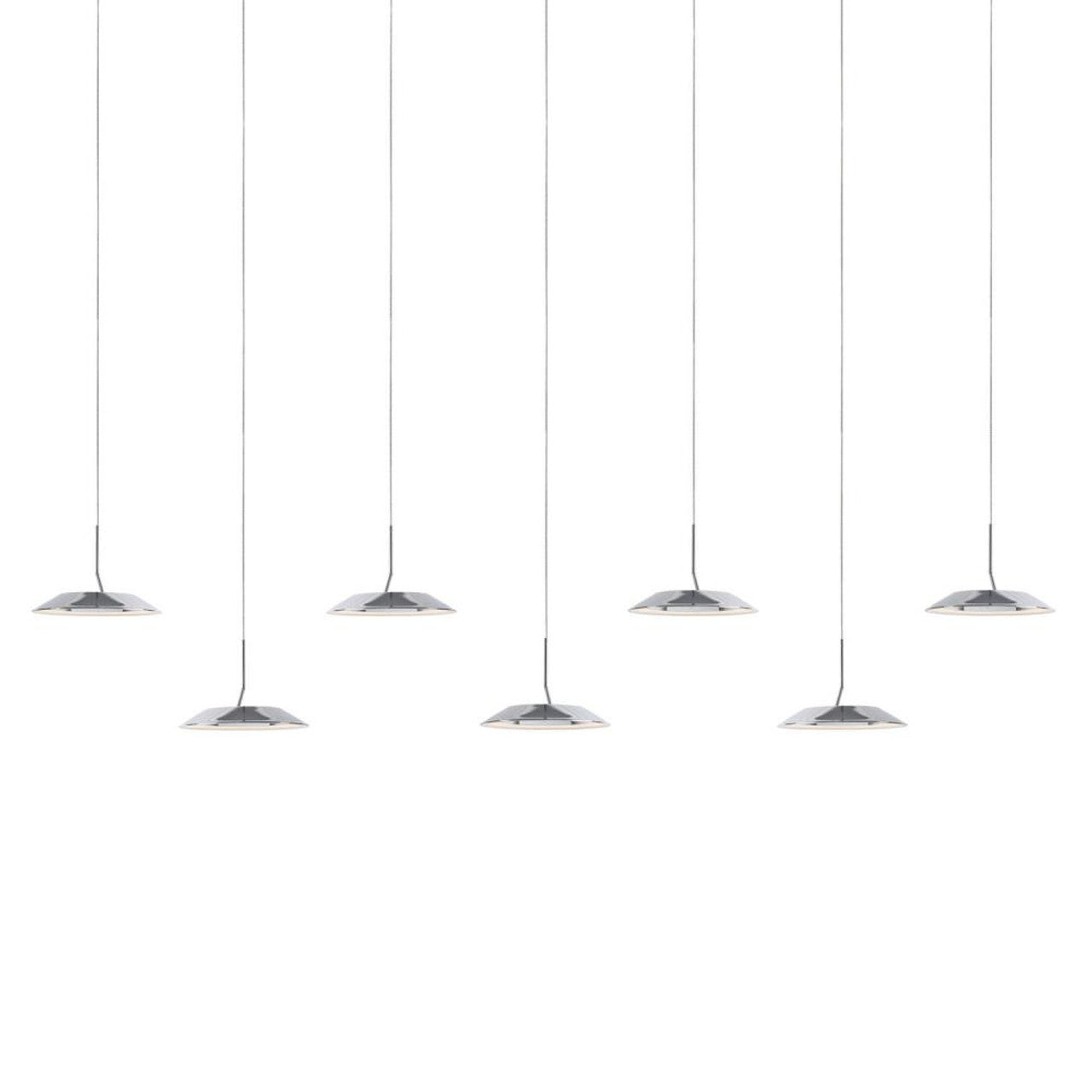 Royyo Pendant, 13-Light, Circular, LED, Matte Black, Matte Black Canopy, 22"W (RYP-C13-SW-MTB 407UEL9)